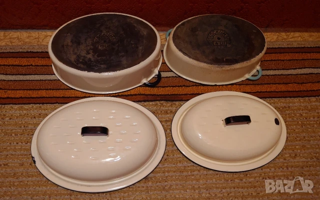 Шведски тенджери за печене с чугунено дъно, снимка 5 - Съдове за готвене - 50560514