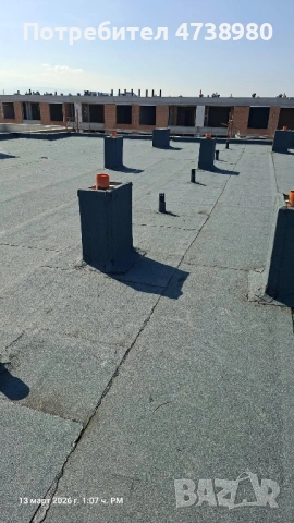 Хидроизолация, снимка 8 - Ремонт на покриви - 54074011
