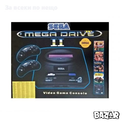 Игрална конзола за TV SEGA MEGA DRIVE-2 с 2 джойстика, снимка 4 - Други игри и конзоли - 44263798