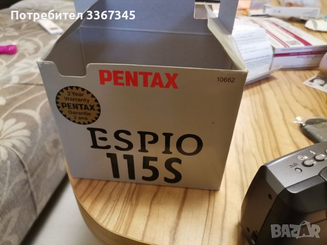 Лентов фотоапарат PENTAX ESPIO 115S, снимка 6 - Фотоапарати - 42212832