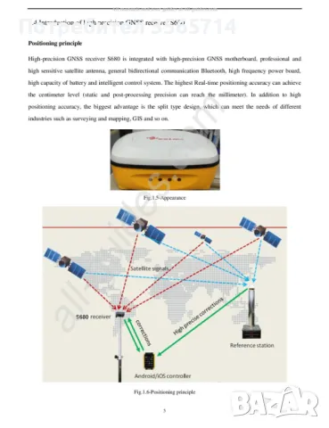 GNSS приемник Kolida S 680, снимка 5 - Други - 48941178