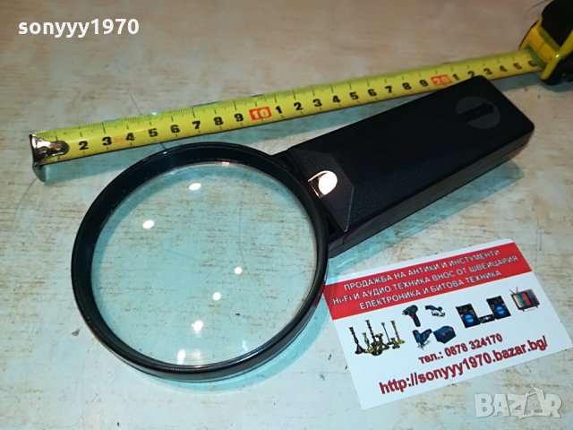 лупа с подсветка внос от франция 2908211135, снимка 5 - Нумизматика и бонистика - 33955226