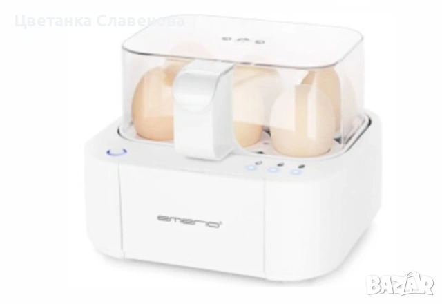 Яйцеварка 6 гнезда Emerio EB-115560.2, снимка 2 - Други - 53085810