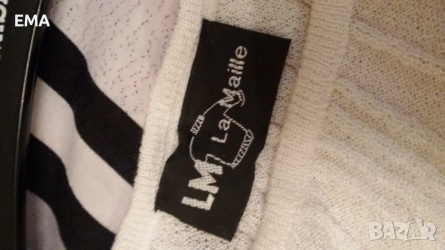 Комплект Плетиво Бяла пола миди пола+къса кройка блуза , снимка 4 - Поли - 39091063