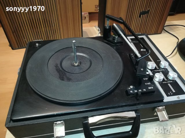 ГРАМОФОН ОТ ФРАНЦИЯ-БЕЗ КОЛОНИ 0411231604, снимка 3 - Грамофони - 42851651