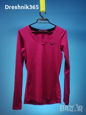 NIKE PRO Блуза Спортна/Дамска S, снимка 2 - Спортни екипи - 37521895