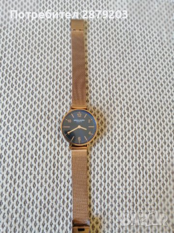   Дамски часовник  Pierre cardin, WR 30 M (3 BAR),Quartz,PVD gold plated,Mineral , снимка 1 - Дамски - 37459283