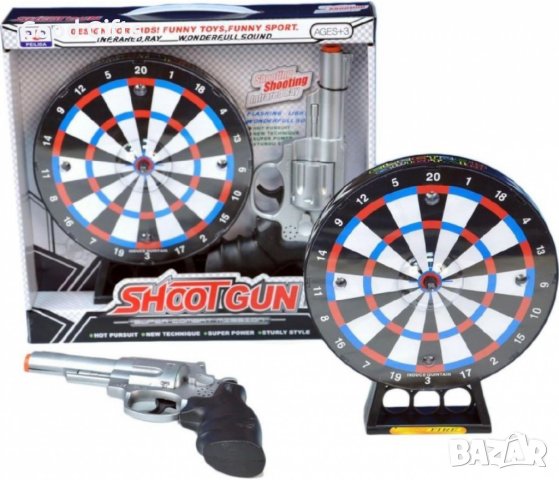 Детски пистолет с лазер и мишена, снимка 5 - Други - 42891588