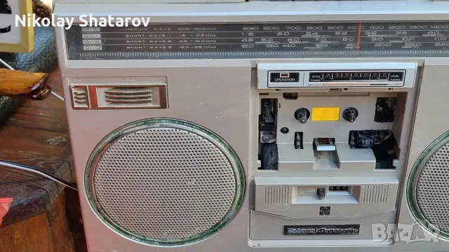 стар касетофон National Panasonic , снимка 5 - Радиокасетофони, транзистори - 51548588
