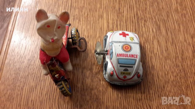 Тенекиени играчки имат забележки и не работят 20лв за брой , снимка 9 - Колекции - 40660286