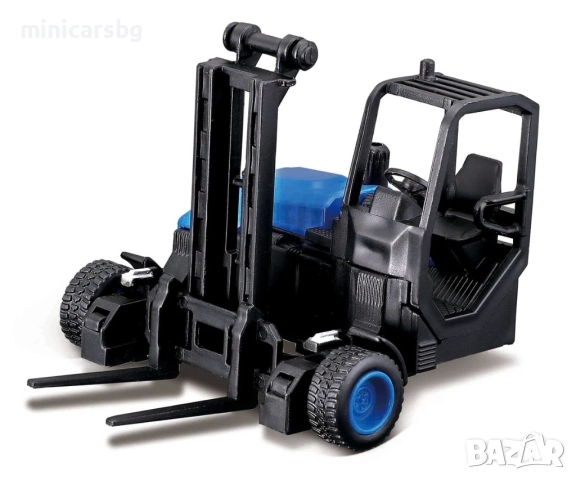 Bburago 1:43 Mercedes-Benz Actros SEDIS – камион с ремарке и мотокар (Street Fire Haulers Lift & Loa, снимка 5 - Колекции - 52904859