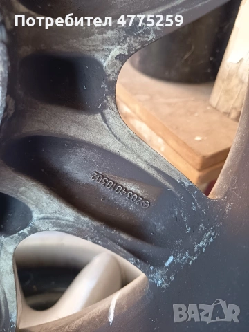 алуминиеви джанти за Мерцедес w203, снимка 3 - Гуми и джанти - 54134882