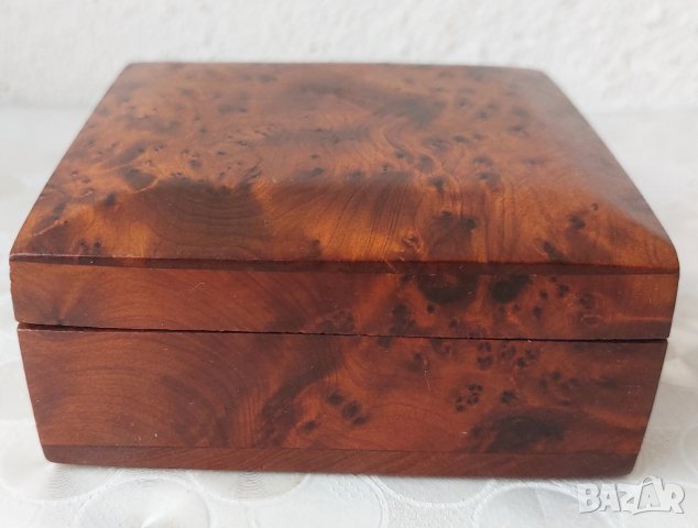 Кутия от птичи явор или нещо подобно и дървена кутия за цигари, снимка 4 - Други - 42335544