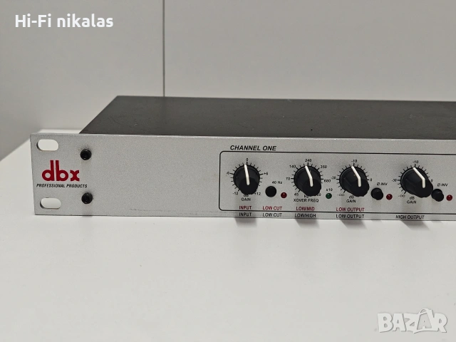професионален стерео кросоувър DBX 223s, снимка 2 - Ресийвъри, усилватели, смесителни пултове - 54132424