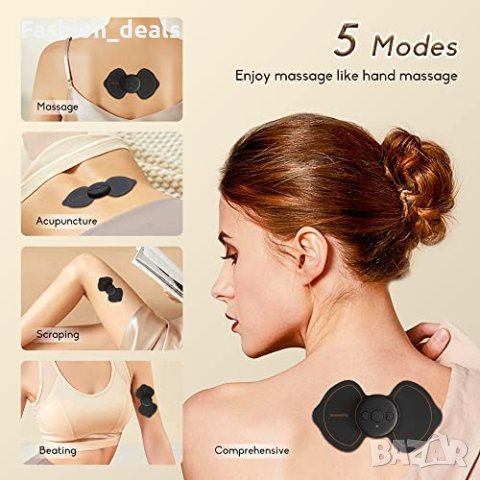 Нов Машинен мускулен масажор EMS импулс облекчаване на болка 5 режима, снимка 2 - Масажори - 40251290