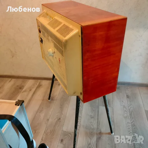 Ретро лампов телевизор Электрон УНТ-59, снимка 3 - Колекции - 56531555