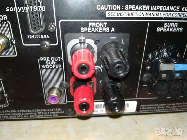 ONKYO TX-SR308 AV RECEIVER 1501221955, снимка 13 - Ресийвъри, усилватели, смесителни пултове - 35447862