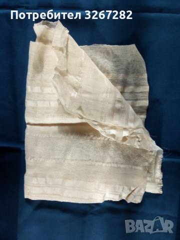 Воал, Забрадка, Домашен, Ръчно Тъкан Тюл, Кюстендилско, снимка 5 - Антикварни и старинни предмети - 44712343