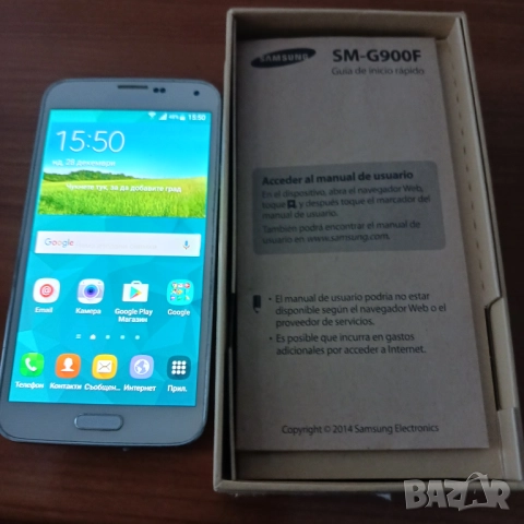 Смартфон Samsung S5, снимка 4 - Samsung - 52920564