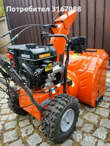 Husqvarna снегорин 224T, снимка 7 - Индустриална техника - 56473984