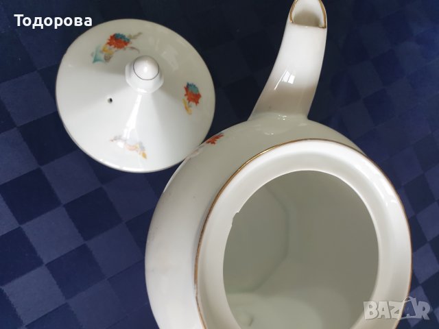 Порцеланов немски чайник, снимка 4 - Сервизи - 39880652