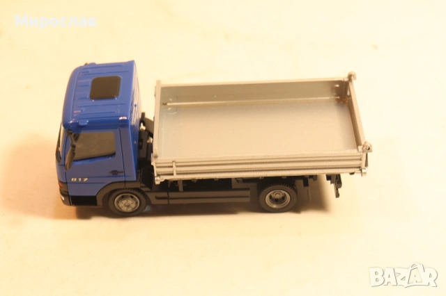 HERPA H0 1/87 MERCEDES ATEGO КАМИОН КОЛИЧКА МОДЕЛ, снимка 2 - Колекции - 54113887