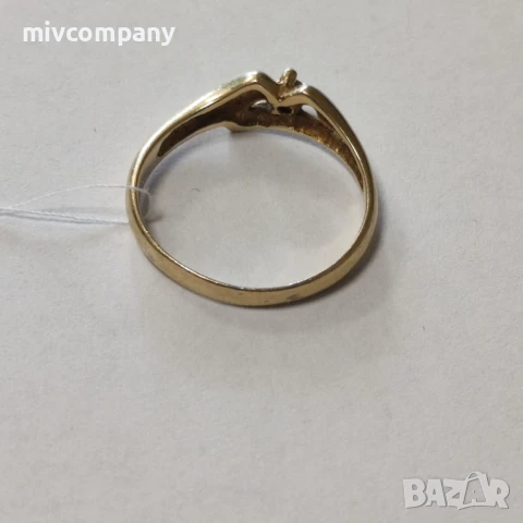 Златен Пръстен 1.98гр., снимка 3 - Пръстени - 51290498