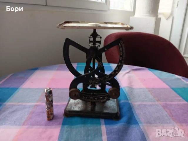 Стар кантар до 1кг Columbus Bilateral, снимка 5 - Други ценни предмети - 49038904