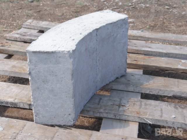 ИЗВИТИ бетонни Блокчета -КЛАДЕНЧОВИ за зидане на кладенци, шахти, резервоари. Плътни изцяло от бетон, снимка 3 - Строителни материали - 42111699