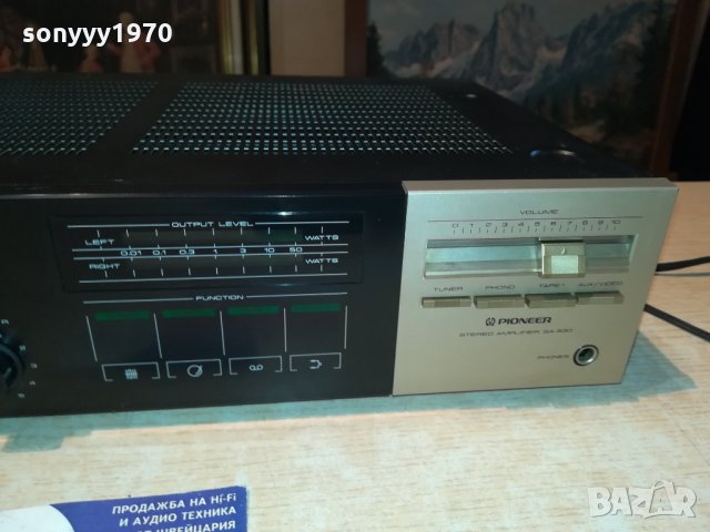pioneer sa-530 stereo amplifier 0512201404, снимка 13 - Ресийвъри, усилватели, смесителни пултове - 31023391