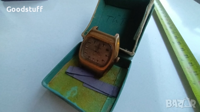 Часовник Ракета Ау10,Raketa Au10,с кутия ,работещ , снимка 3 - Мъжки - 51954385