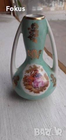 Малка порцеланова ваза вазичка Limoges, снимка 7 - Антикварни и старинни предмети - 44481588