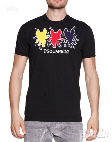 Мъжка тениска Dsquared 2 - М, снимка 1 - Тениски - 33901138