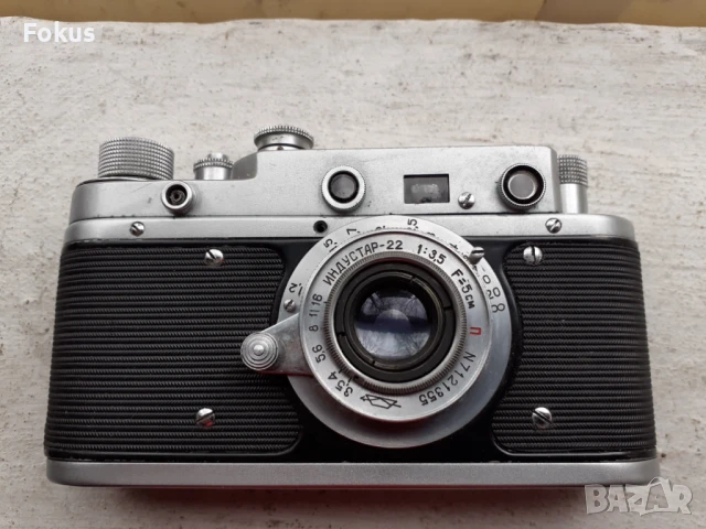 Стар руски съветски фотоапарат Зоркий С, снимка 4 - Антикварни и старинни предмети - 51066306