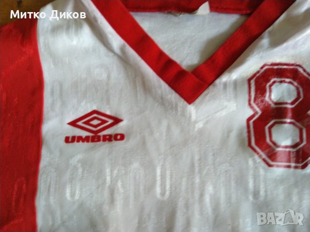 Умбро маркова футболна тениска №8 размер Л, снимка 3 - Футбол - 37517655