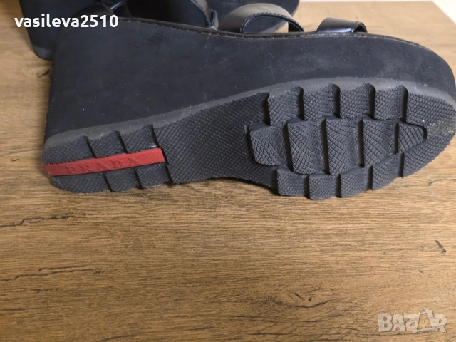 Prada оригинални дамски сандали на платформа , снимка 13 - Сандали - 53892041