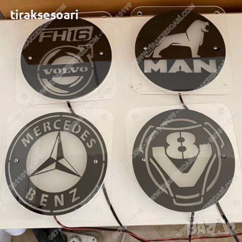 НОВИ 2 бр. Светещи табели за камиони, LED табели за камиони, снимка 3 - Аксесоари и консумативи - 38388161