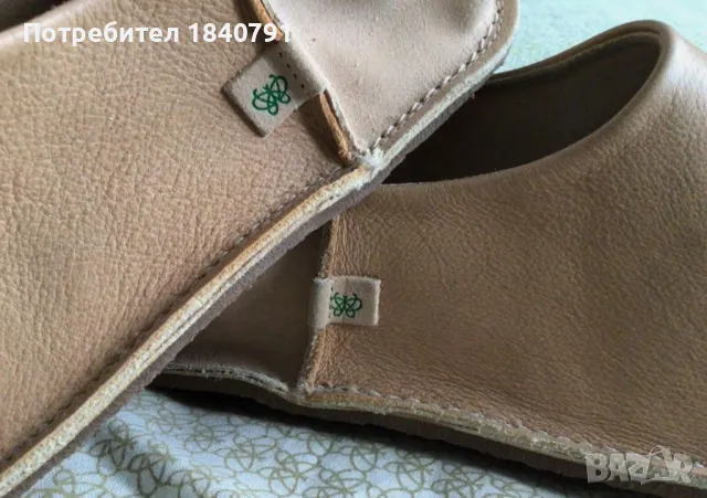 Унисекс Po-Zu меки кожени обувки-пантоф – размер 40-41, снимка 4 - Други - 49052884