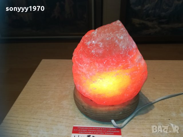 немска лампа с кристал 1702211425, снимка 1 - Колекции - 31850599
