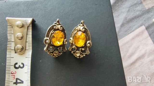 Английски обеци Jewelcraft, снимка 3 - Антикварни и старинни предмети - 55874513