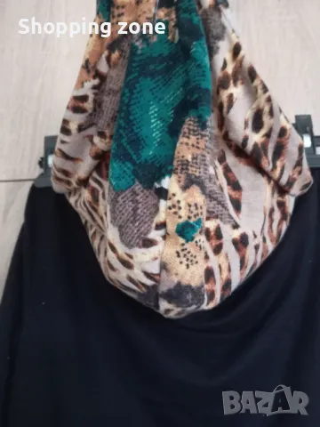 Спортно елегантна рокля/туника с качулка, снимка 5 - Рокли - 48455547