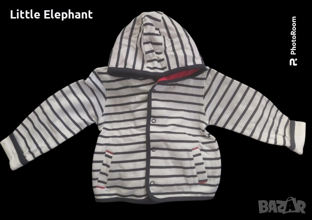 Якенце за момченце на 12-18 месеца"Crafted,Little sailor",райе,Англия/ново