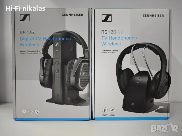 стерео безжични слушалки SENNHEISER RS 175 RS 120-W