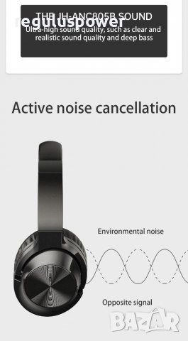 Безжични слушалки DOSII JH 805 Bluetooth 5.0, с шумопотискане, 30h. Play, снимка 12 - Bluetooth слушалки - 38900948