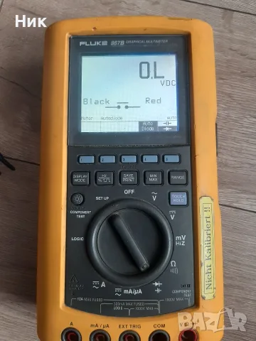 Графичен мултиметър FLUKE 867B, снимка 9 - Други инструменти - 56456884