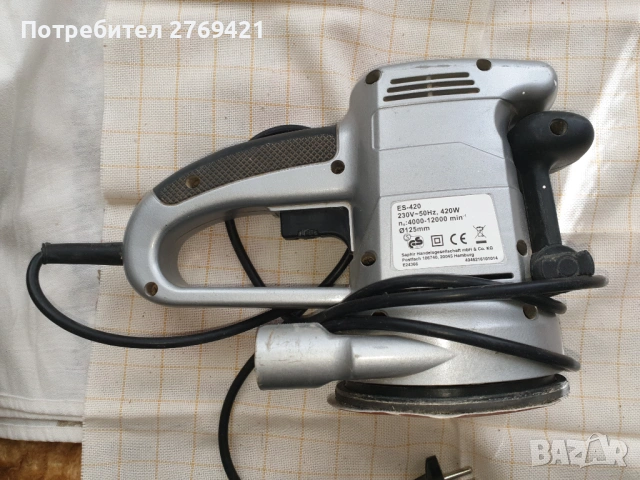 Ексцентрикшлайф Professional  ES 420 , снимка 3 - Други машини и части - 54173762