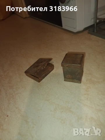 малка метално кутия 2 броя, снимка 1