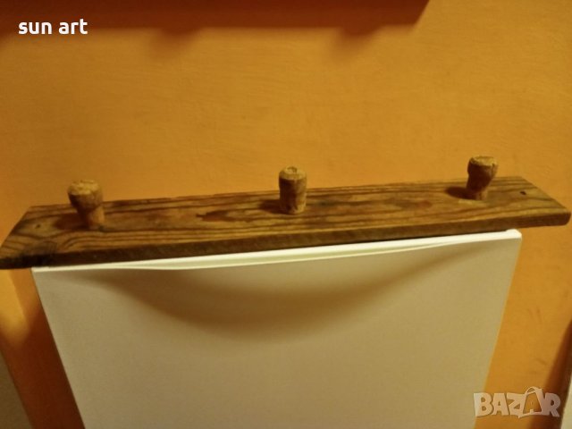 дървена закачалка с тапи от шампанско, снимка 12 - Закачалки - 37340623