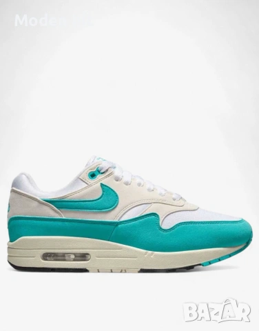 NIKE Air Max 1 Shoes White/Blue дамски маратонки