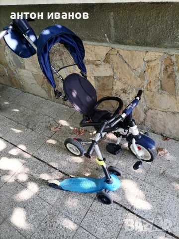 Детска триколка и тротинетка, снимка 2 - Детски колички - 51319801